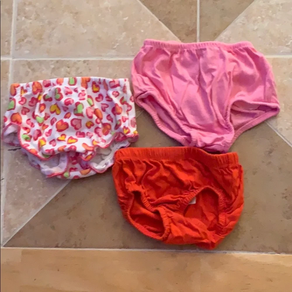 Adorable 3 Piece Diaper Cover Bundle (6M).
